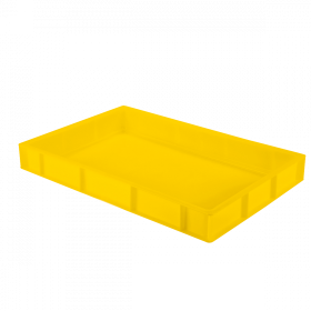 Bac à pâtons 600 x 400 x 76 mm 14 L - jaune
