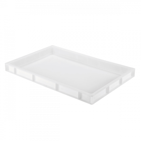 Bac à pâtons 600 x 400 x 55 mm 9 L - blanc