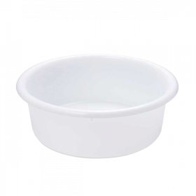 Bac à diviseuse rond 19 L - blanc