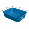 Bac à diviseuse rectangulaire 20 L Gilactiv® - bleu