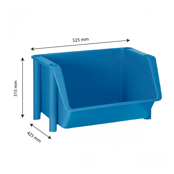 Bac à bec - bleu
