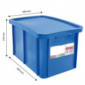 BAC 55 L GILACTIV BLEU + COUV.