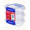 Lot de 3 Boîtes alimentaires hermétiques 180 ml