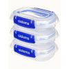 Lot de 3 Boîtes alimentaires hermétiques 180 ml