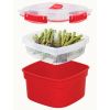 Grande Boîte Alimentaire Spécial Micro Ondes 2,4 Litres