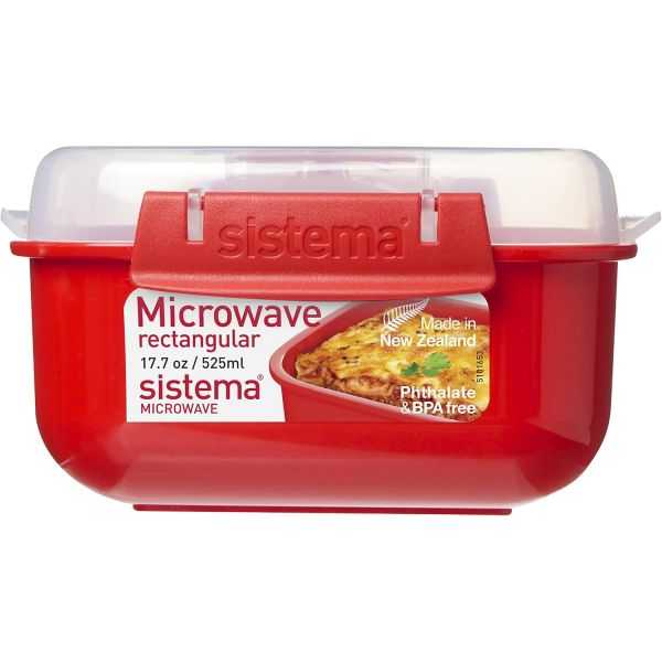 Boîte rectangulaire Spécial Micro Ondes 525 ml