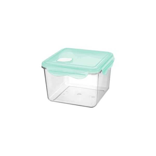 Boite Alimentaire Carrée incassable avec clips 1,7 litre