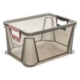 Caisse Plastique Empilable Translucide 20 litres