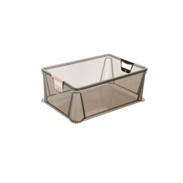 Caisse Plastique Translucide Empilable 45 litres