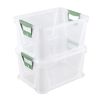 Caisse Plastique Translucide Empilable 45 litres