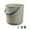 Seau de Rangement Elégant Coloré 10 litres