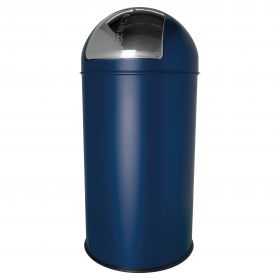 Poubelle the dome avec clapet "push" 50 litres