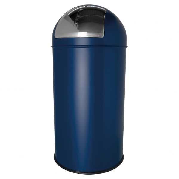 Poubelle the dome avec clapet "push" 50 litres