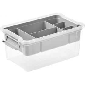 Boîte de Rangement avec insert compartiment mobile