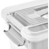 Boîte de Rangement avec insert compartiment mobile
