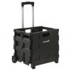 Chariot de Course pliable Caisse capacité 25 kg