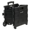 Chariot de Course pliable Caisse capacité 25 kg