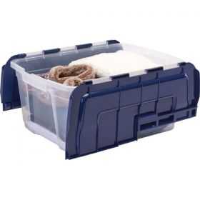Boîte de rangement avec Couvercle Charnière 45 litres