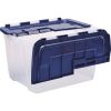 Grande Boîte de rangement avec Couvercle 2 Volets 55 litres
