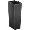 Poubelle de tri sélectif à pédale en inox 3 x 20 litres
