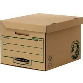 Lot de 10 boîtes d'archives solide en carton recyclé