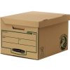 Lot de 10 boîtes d'archives solide en carton recyclé
