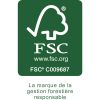 Lot de 10 boîtes d'archives solide en carton recyclé