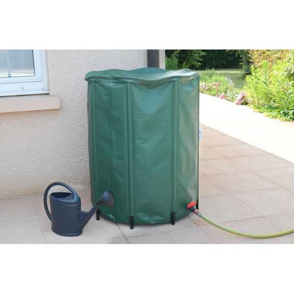 Citerne Récupération d'eau pliable 250 ou 500 litres