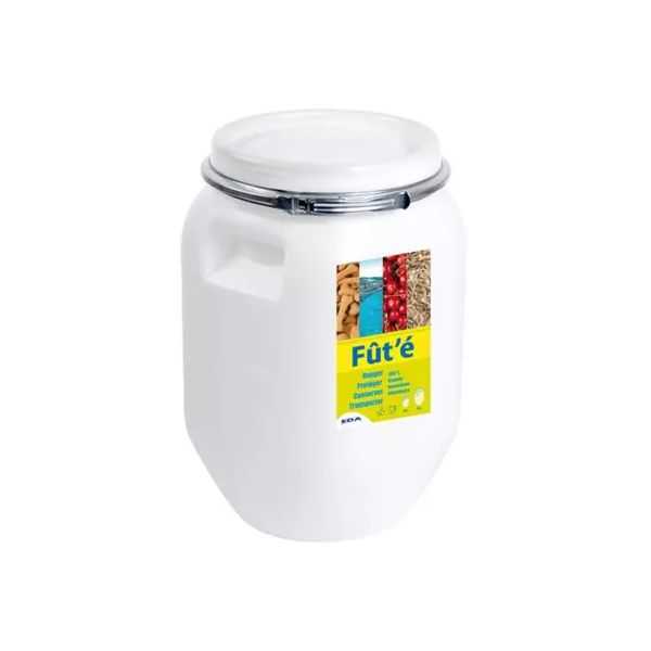 EDA F–t de stockage, 50 litres, plastique, blanc