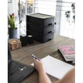 Module de rangement bureau A4 3 tiroirs