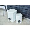 Poubelle de salle de bain avec pédale 16 litres