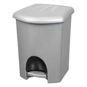 Poubelle de salle de bain avec pédale 16 litres