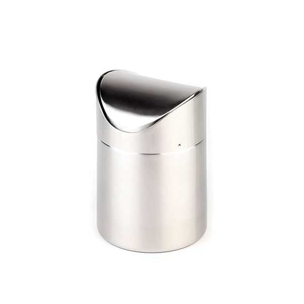Poubelle de table en inox 0,7 litre