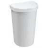 Poubelle de cuisine avec 2 couvercles basculant 45 litres