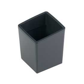 Petite poubelle de table rectangulaire en plastique