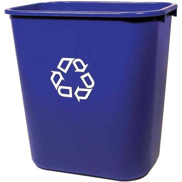 Bac Solide à Tri en plastique avec logo recyclage