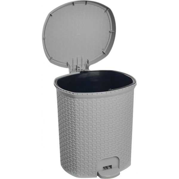 Poubelle pour Salle de Bain Elégante en Plastique 21 litres