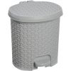Poubelle pour Salle de Bain Elégante en Plastique 5,5 litres
