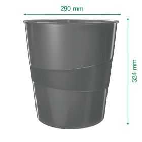 Poubelle à Papier Design en plastique solide 15 litres