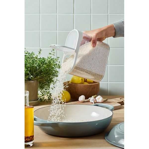 Boite verseuse pour riz ou sucre 1,7 litre