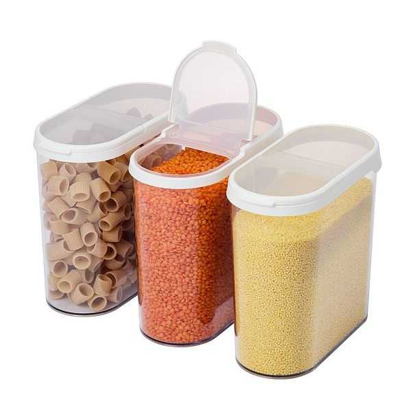 Boite verseuse pour riz ou sucre 1,7 litre