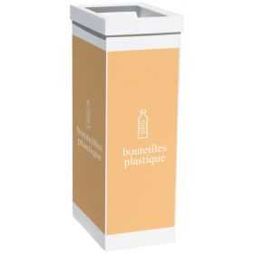 Poubelle de tri pour bouteille en plastique 60 litres