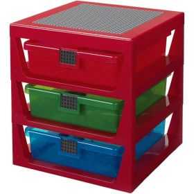 Boîte de rangement 3 tiroirs personnalisables Lego