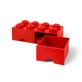 Brique de Rangement LEGO 2 tiroirs 8 picots