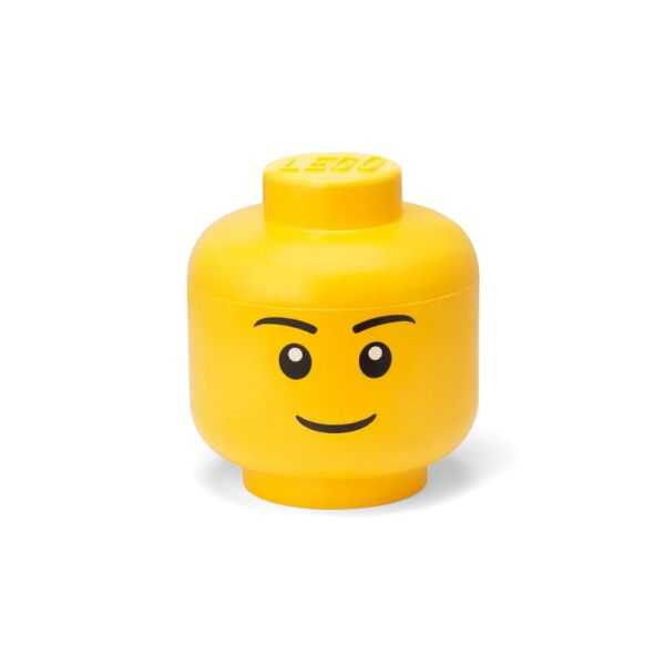 3 Têtes Lego pour rangement 3 tailles