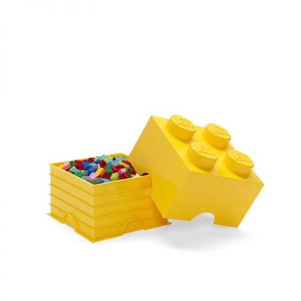 Brique de rangement Lego 4 tenons 5,7 litres