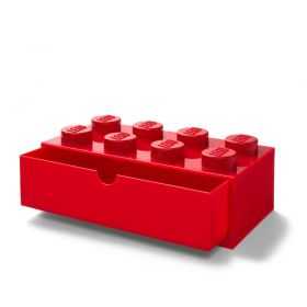 LEGO Brique tiroir DESK DRAWER 8, 1 tiroir, blanc