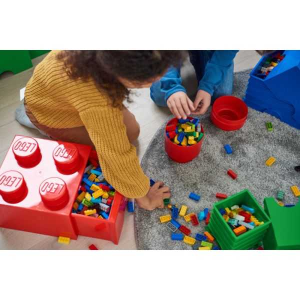 Brique ronde Lego pour rangement 1 tenon