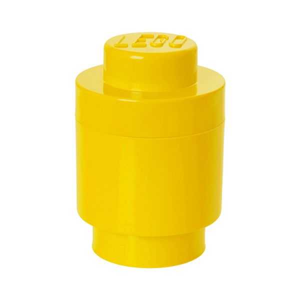 Brique ronde Lego pour rangement 1 tenon