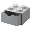 Petite Brique de Rangement LEGO 1 tiroir 4 picots